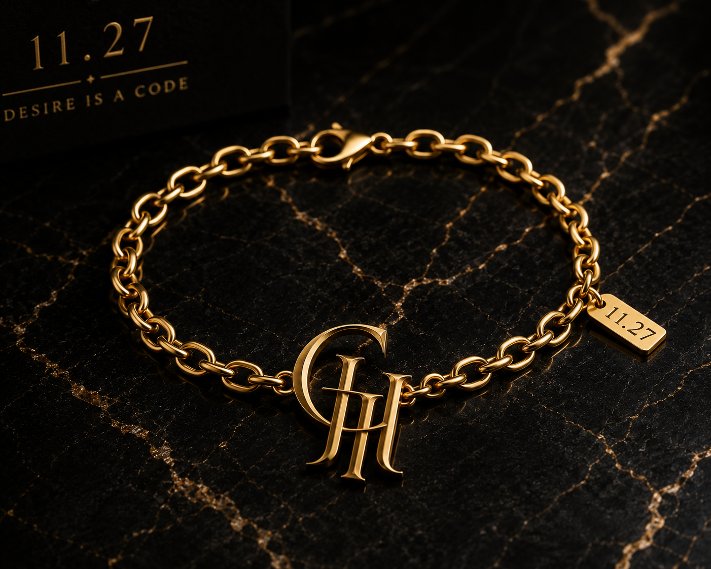 GH Charm Bracelet